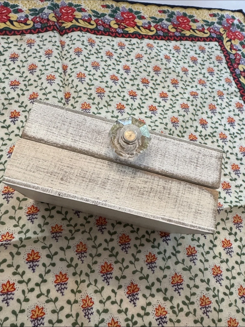 Small We Do wedding White Decorative Jewelry Keepsake Box